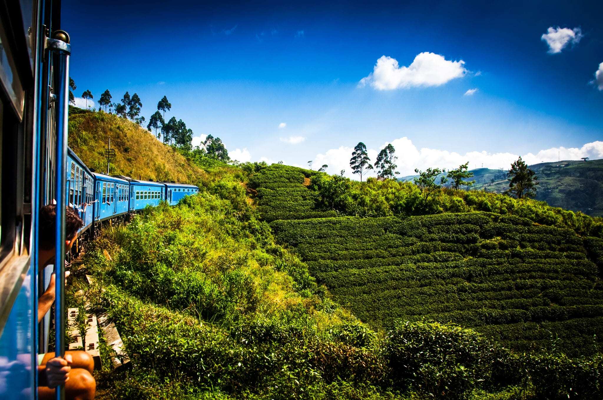 Jarná dovolenka na Srí Lanke - cesta vlakom